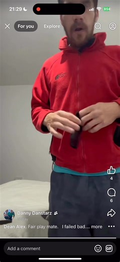 Danny Danstarz only managed 7 before he tapped out 😰 can you beat my challenge https://deanalex7.store | Dean Alex