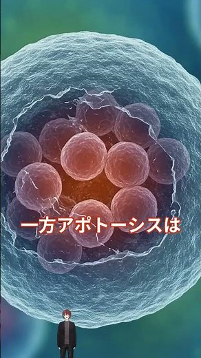 細胞死ーネクローシスとアポトーシスの違い #健康 #雑学 #総合診療 #国家試験 #救急車 救急