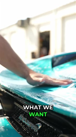 Perfection is in the prep. This blue car is getting a full paint protection film install, so every single inch, even the cracks and crevices, needs to be spotless. #CarDetailing #PaintProtection #CarCare #DetailingWorld #CarWrap