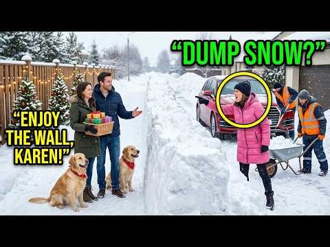 HOA Dumped Snow on My Property — I Built a Wall That Blocked Their Street!