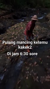 Pulang mancing bertemu kakek kakek pas magrib #mancingtukad bali | Dewa Degung