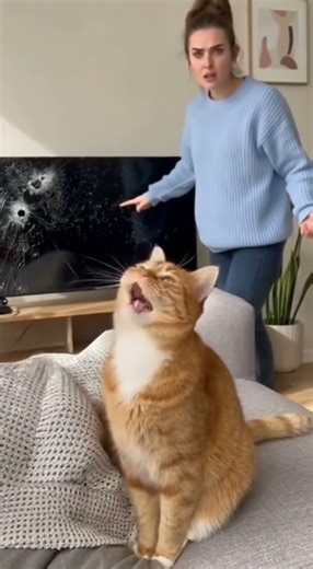 My Cat Broke the TV and Acted Like Nothing Happened