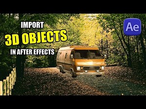 How to Import 3D Models into After | After Effects Tutorial