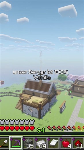 Minecraft Vanilla Server ohne griefing! #minecraft #server #spielmit #shorts