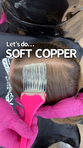 Adina Pignatare | BALAYAGE | HAIR VIDEOS | EDUCATOR on Instagram: "Lots of formula requests for this SOFT COPPER transformation 👩🏼‍🦰 iNOA from @lorealpro Roots: equal parts 5.32 & 6.34 with 10 Volume Mid length and ends: equal parts 6.32 & 6.34 with 10 Volume Of course I prepped her hair with #metaldetox - it doesn’t matter what color service do I always start with it. I dropped the root formula by a half level to avoid hot roots. I also love having more depth at the roots. iNOA is luxury. It