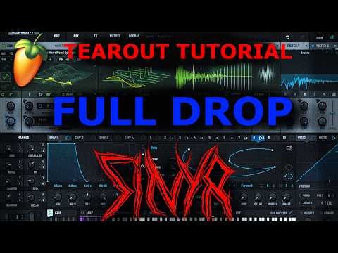 MAKING TEAROUT DROP FROM SCRATCH - TEAROUT Tutorial