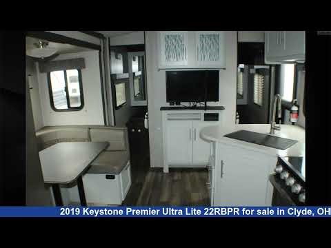 Remarkable 2019 Keystone Premier Ultra Lite Travel Trailer RV For Sale in Clyde, OH