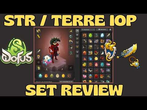 STR / TERRE IOP Set Review | DOFUS 3.5 [DOFUS] [EN]