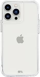 Case-Mate iPhone 13 Pro Max Clear Case - Tough Clear 10ft Drop Protection Bumper Cover for iPhone 13 Pro Max 6.7 Inch - Anti Yellowing, Shockproof