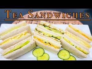Best Tea Sandwiches Recipe ☕😍 | Afternoon Tea Sandwiches | How to make Cocktail Sandwiches