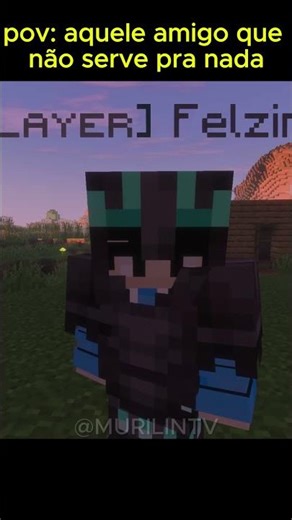 That friend who's useless #minecraft #memes #minecraftmemes