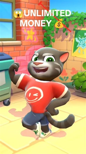 TALKING TOM UNLIMITED MONEY TRICK 😱💰 | 521196.5M Coins! #shorts 🔥