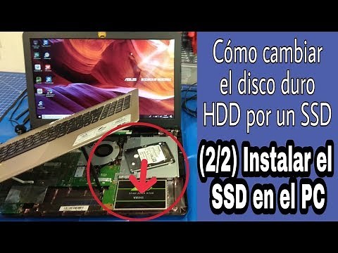SUSTITUIR UN DISCO DURO HDD POR UN SSD || CÓMO INSTALAR UN SSD EN UN PC O LAPTOP (2/2)