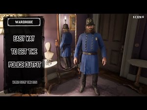 Easy Way to get the Police Outfit in Rdr2 - Step-By-Step Guide