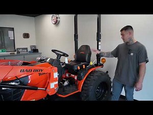 BAD BOY 1025H Tractor Delivery Day - Full Walkthrough & Controls Overview