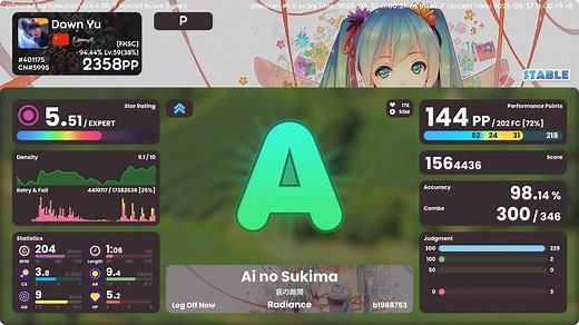 [osu!]大家都爱Log Off Now的原因找到了