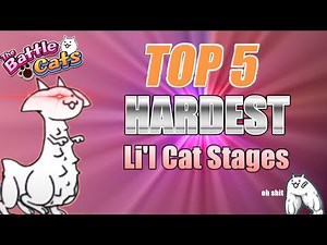 Top 5 HARDEST Li'l Cat Stages! | The Battle Cats