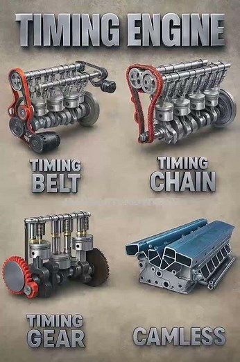 Unlock Engine Performance: Understanding Timing Types Explained.#enginetiming#automotive