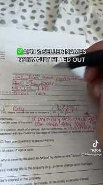 HOW TO COMPLETE THE PRELIMINARY CHANGE OF OWNERSHIP REPORT - page 1!