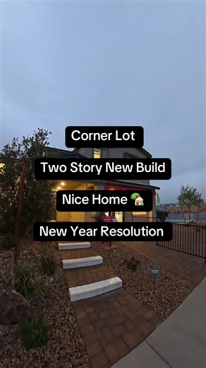 Beautiful Corner Lot Two Story New Build Home in Las Vegas
