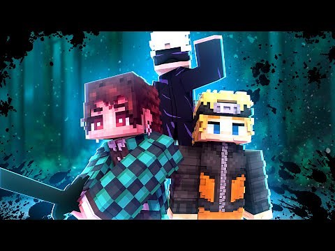MELHOR MOD DE ANIMES para MINECRAFT! (BLACK CLOVER, NANATSU NO TAIZAI, JUJUTSU KAISEN, E MAIS...)