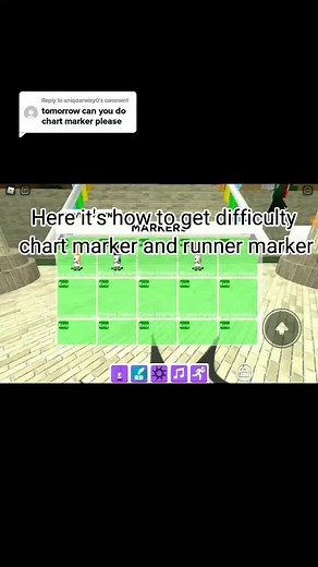 How to Get Difficulty Chart Marker and Runner Marker in Roblox