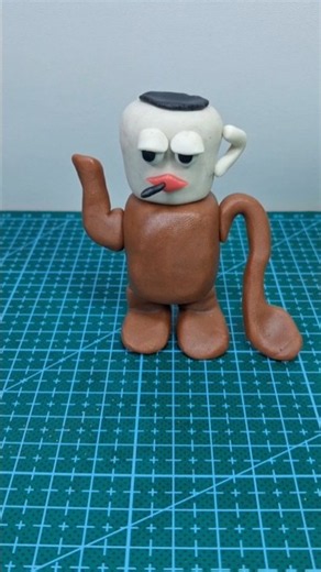I made Ta Ta Sahur x Espressona Signora anomali with clay #clay #modifycrafts #anomali