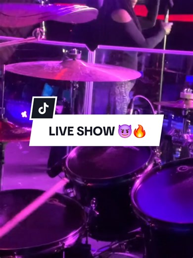 Eric moore - Live show night 😈🔥 #groove #drummer #drum #drumcover #drums