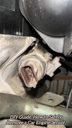 DIY Guide: How to Safely Remove a Car Engine Sensor #shorts #mechanic #autocare