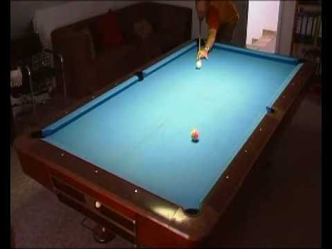Billard - Billardtraining - Diagonalstoppball