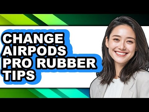 How to Change Airpods Pro Rubber Tips (only Way)