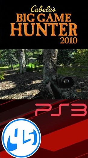 Cabela's Big Game Hunter 2010 PS3 SHORT