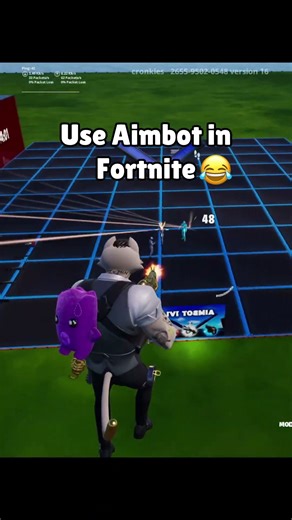Fortnite creative map to use aimbot #fortnite #aimbotpotente #fortnitememes #fortniteclips