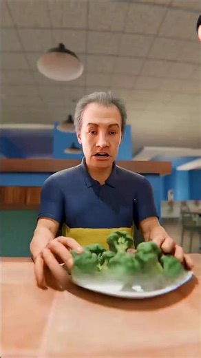 😂 When You See Broccoli on Your Plate | Funny Animation