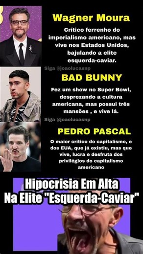 A hipocrisia da elite: críticos do capitalismo vivendo no paraíso americano 🌎