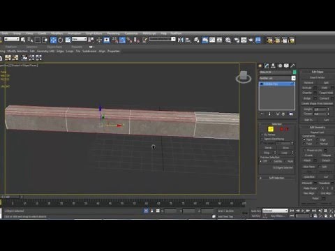 Tutorial modelling sidewalk "trottoir" 3ds max