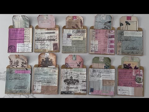 #roxysweeklychallenge2026 MASS MAKING |WK 15| faux library pockets with quick tags