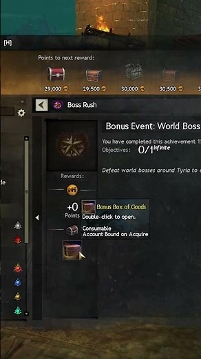 I Killed 30 Bosses For World Boss Rush, But Zero Rare #guildwars2 #gw2 #gamingshorts