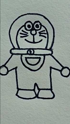 How to Draw Doraemon Step by Step | Easy Drawing for Kids
