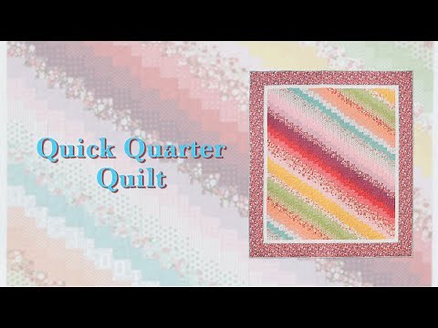 Hands on "Quick Quarter Quilt"