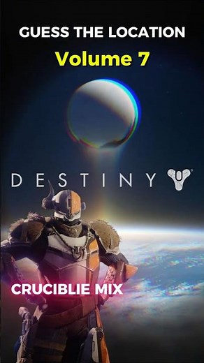 GUESS THIS MAP BEFORE IT LEAVES! #destiny2 #gaming #destiny #destinycrucible #guessthelocation
