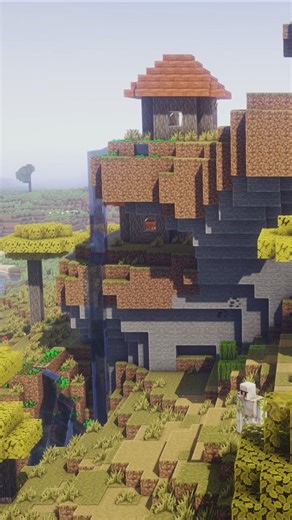 Cozy #minecraft Village Moments 🏡🦊
