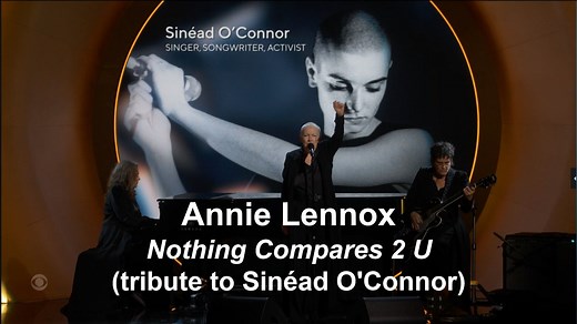 【致敬Sinéad O'Connor】Annie Lennox - Nothing Compares 2 U 2024.02.04
