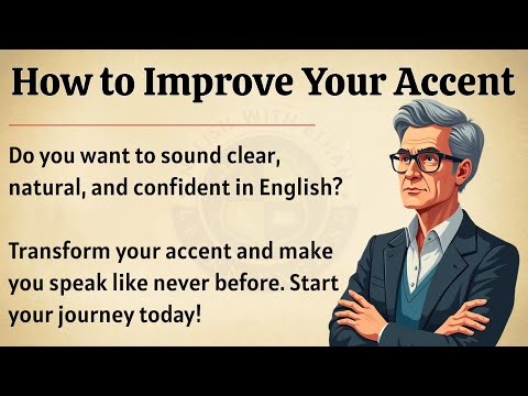 How to Improve Your Accent in English || Graded Reader 🔥 || Improve Your English Fluency ✅ || ESL