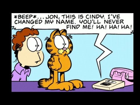 Jon's Answering Machine (Garfield Comic Dub)