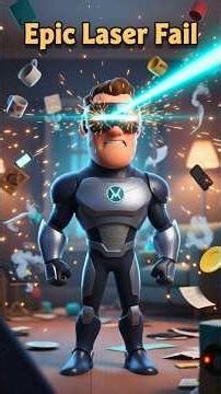 Laser Eye Problems 🤦‍♂️🔥 | Superhero Fails #Shorts