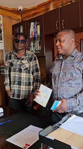 Uganda No 1. Musician. visited Bantu to witness Visas