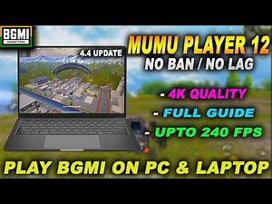 🔥HOW TO PLAY BGMI IN LAPTOP/PC | FULL GUIDE | ✅