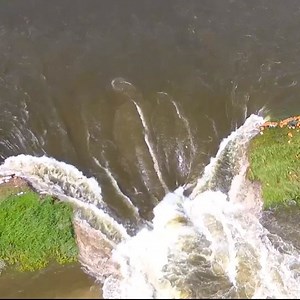 The Mississippi River breached a levee near St. Louis, Missouri, over the weekend. A police drone captured this video of the water overflowing the Pin Oak Levee on Sunday. Many residents have been trapped by the water. | WGAL News Channel 8 Susquehanna Valley, Pa.