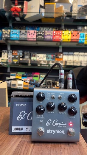 Strymon El Capistan V2 Delay @strymonengineering #elcapistan #elcapistandelay #tapedelay #cindilauper #timeaftertime #strymon | 大鼻子樂器